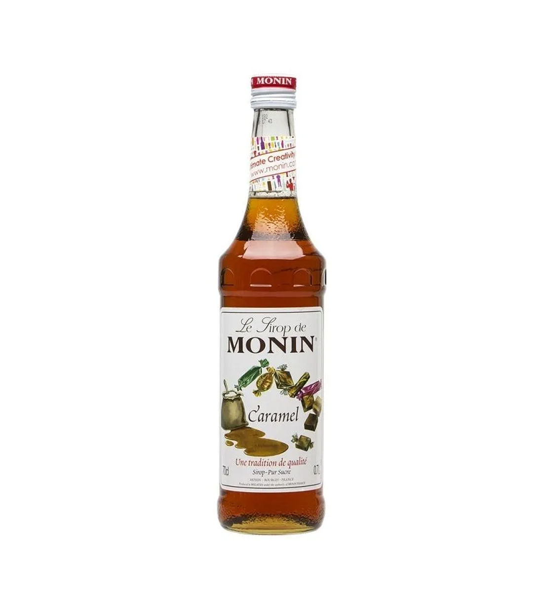 Monin Caramel Sugar Free 0 7L BauturiAlcoolice Ro