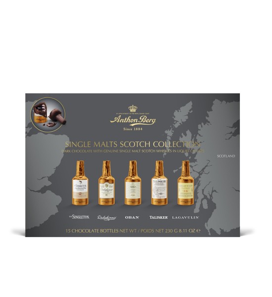 Anthon Berg Chocolate Single Malt Scotch Collection 230g - 1