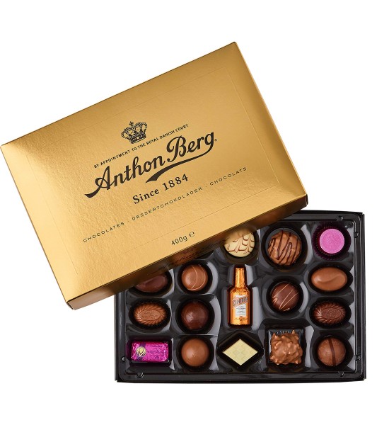 Anthon Berg Luxury Gold Gift Box 400g - 1