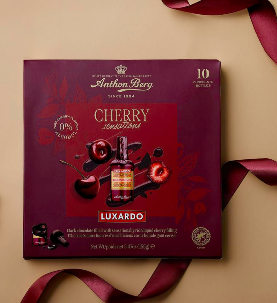 Anthon Berg Luxardo Cherry Sensations 155g Anthon Berg Luxardo Cherry Sensations 155g - 1