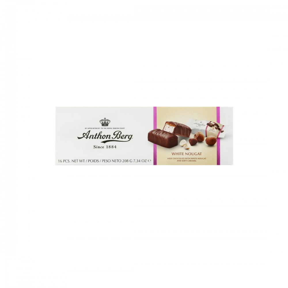 Anthon Berg White Nougat 208g Anthon Berg White Nougat 208g
