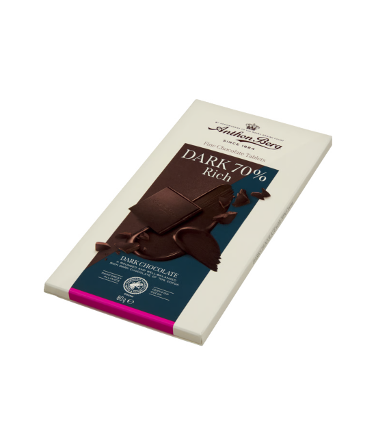 Anthon Berg Dark 70% Rich 80g