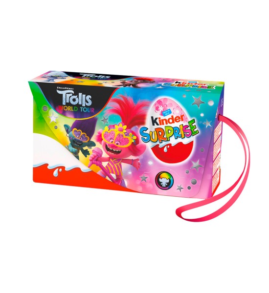 Kinder Surprise Girls Trolls World Tour 60g Kinder Surprise Girls Trolls World Tour 60g