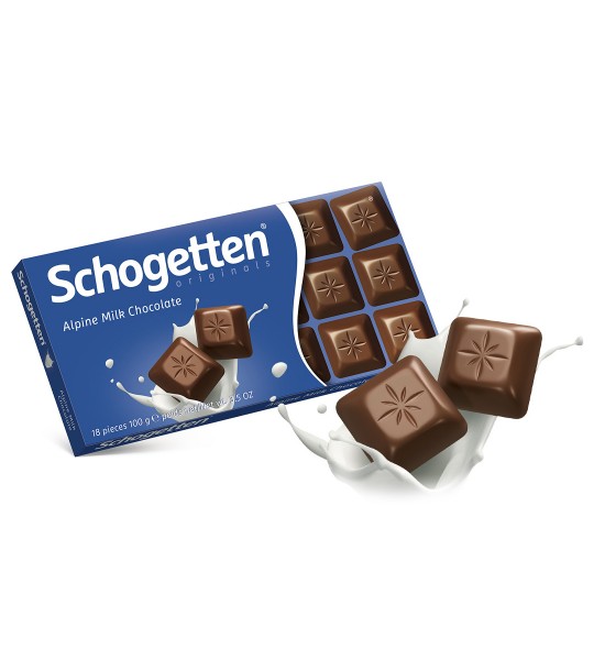 Schogetten Alpine Milk Chocolate 100g Schogetten Alpine Milk Chocolate 100g