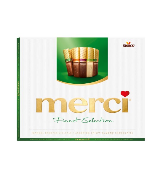 Merci Crispy Almond 250 g Merci Crispy Almond 250 g