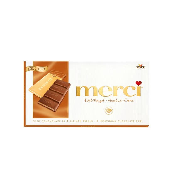 Merci Hazelnut Creme Nougat 112 g Merci Hazelnut Creme Nougat 112 g
