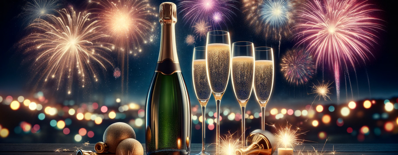 Șampania - inima sărbătoririi Anului Nou