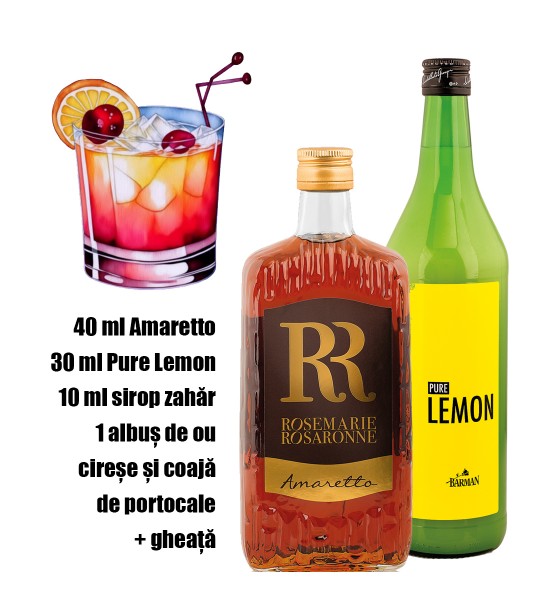 Party Box Mix Amaretto Sour - 1