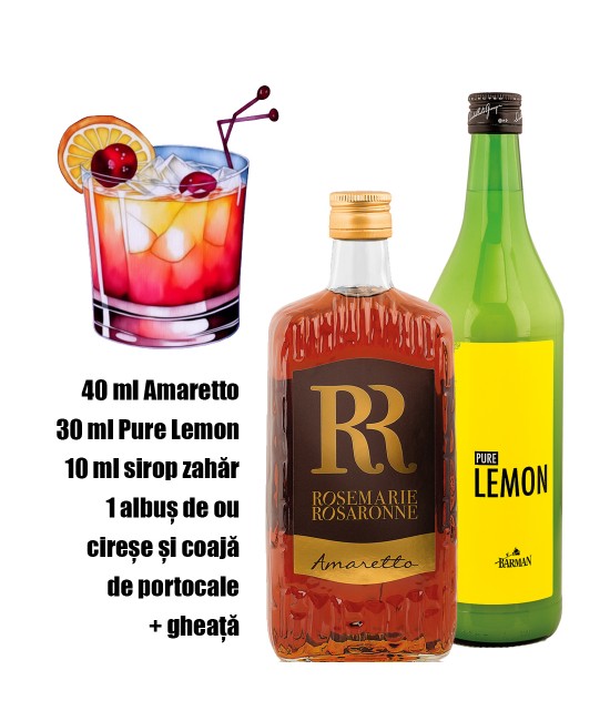 Party Box Mix Amaretto Sour EXCLUSIVE - Party Box Mix Amaretto Sour