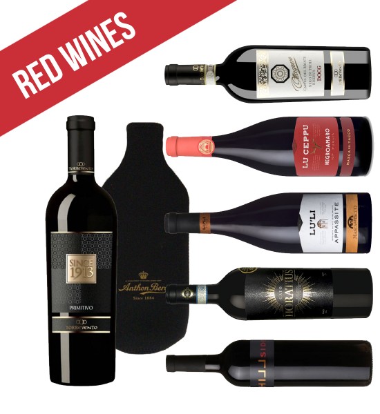 Party Box CHOICE OF RED WINES HIGH QUALITY Party Box CHOICE OF RED WINES HIGH QUALITY