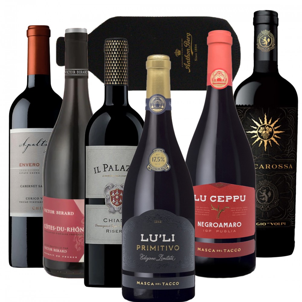 Party Box CHOICE OF RED WINES HIGH QUALITY