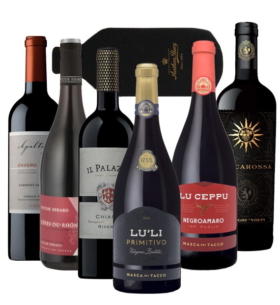 Party Box CHOICE OF RED WINES HIGH QUALITY - 1