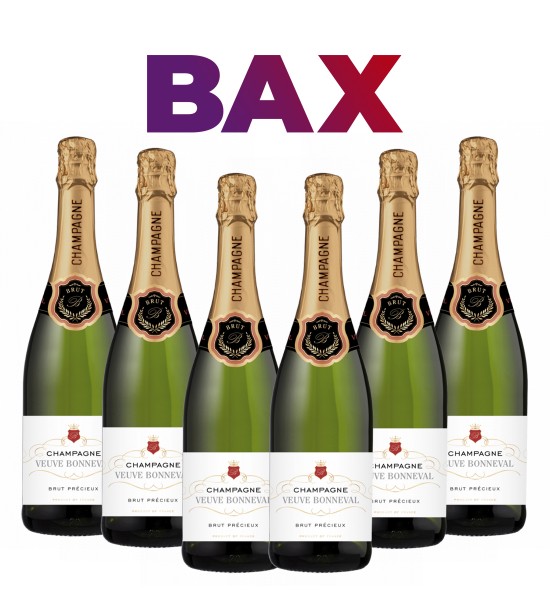 Veuve Bonneval Champagne Brut Precieux BAX 6 st x 0.75L - 1