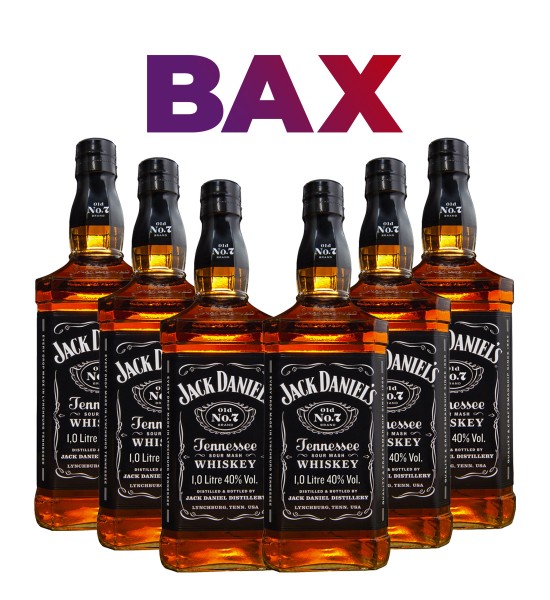 Jack Daniel's Old No. 7 Tennessee Whiskey BAX 6 st x 1L - 1