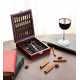 Cutie Checkmate cu Piese de Sah si 4 Accesorii de Vin - Gift Set - 1