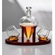 Decantor Diamant cu Doua Pahare Deluxe - Gift Set - 4