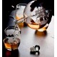 Decantor Glob Pamantesc cu Patru Pahare Deluxe - Gift Set - 2