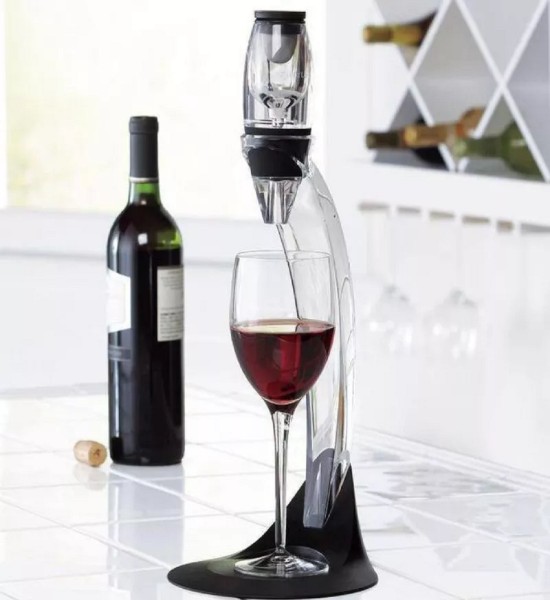 Decantor de Vin cu Suport Arcuit - 2