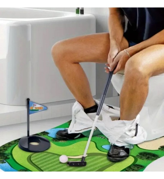 Joc amuzant mini Golf pe tron Joc amuzant mini Golf pe tron - 1