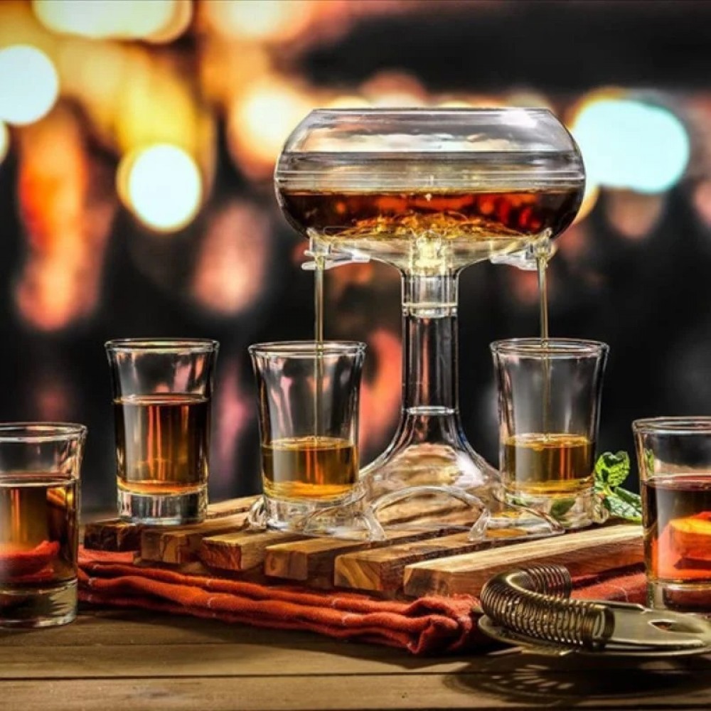 Dispenser de bauturi cu 6 shoturi x 45 ml