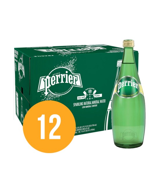 Perrier apa minerala naturala carbogazoasa BAX 12 st. x 0.75L - 1