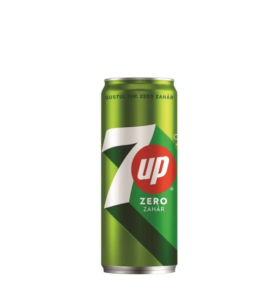 7UP Lemon Lime Zero 0.33L - 1