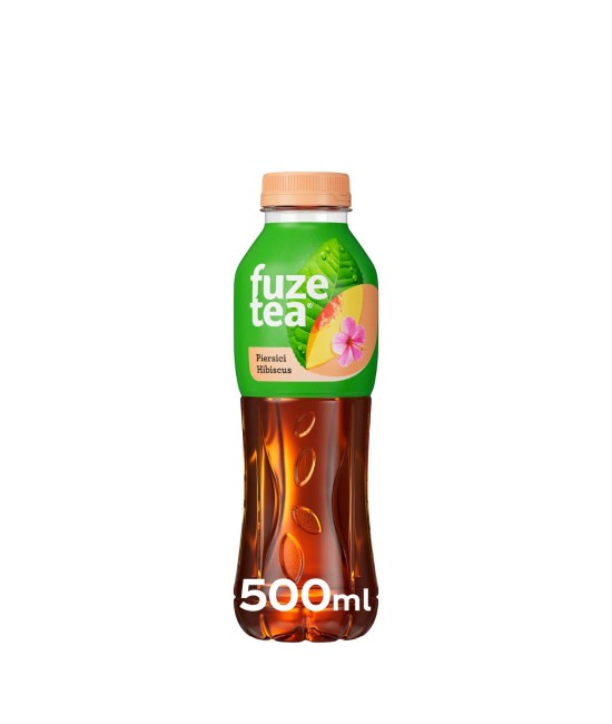Fuzetea Ceai Negru cu Piersici si  Hibiscus 0.5L