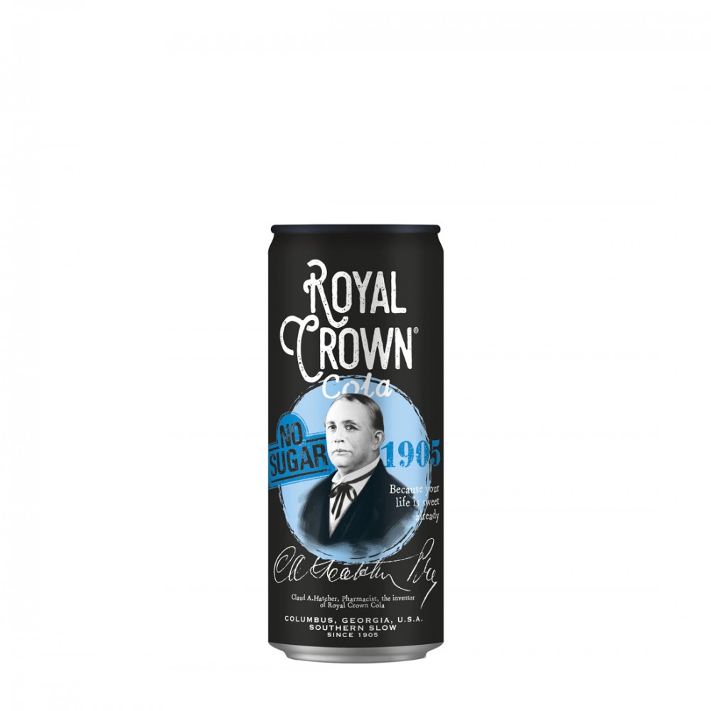 Royal Crown Cola ZERO Zahar 0.33L