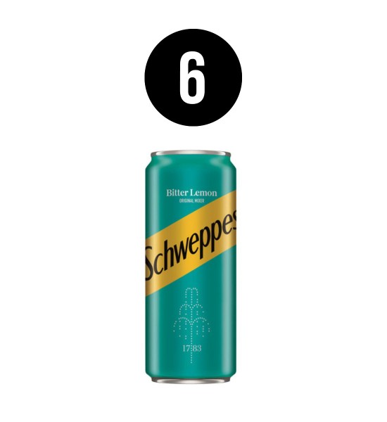 Schweppes Bitter Lemon BAX 6 dz. x 0.33L Schweppes Bitter Lemon BAX 6 dz. x 0.33L