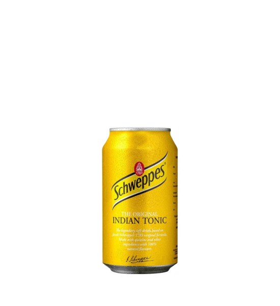 Schweppes Indian Tonic Water 0.33L - 1