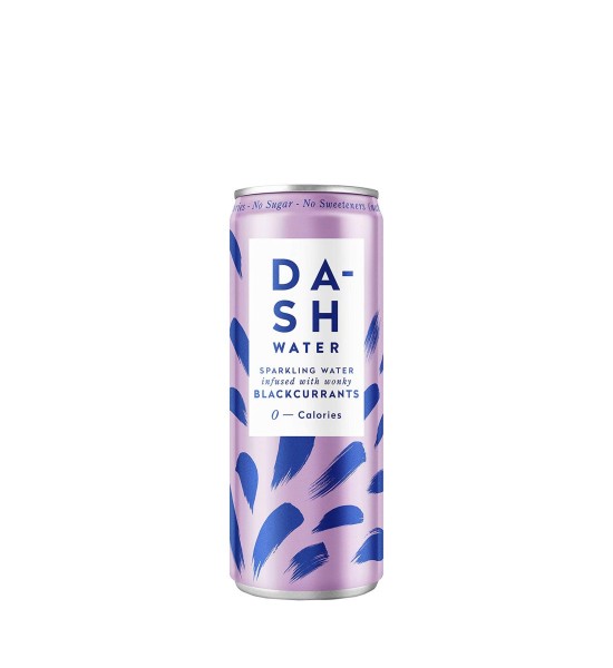 Dash Water Sparkling Spring Water Blackcurrants 0.33L Dash Water Sparkling Spring Water Blackcurrants 0.33L