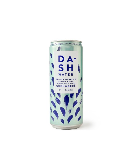 Dash Water Sparkling Spring Water Cucumbers 0.33L Dash Water Sparkling Spring Water Cucumbers 0.33L