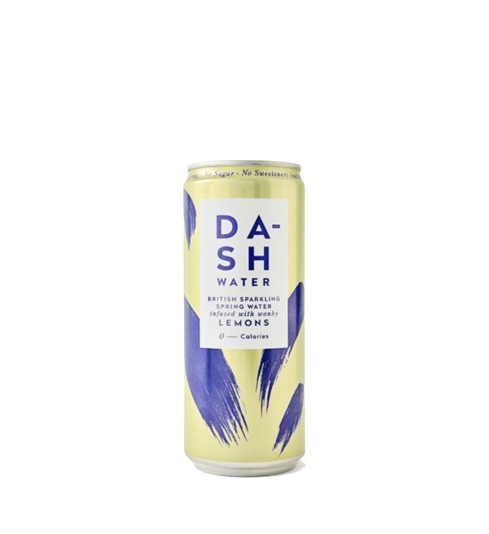 Dash Water Sparkling Spring Water Lemons 0.33L Dash Water Sparkling Spring Water Lemons 0.33L