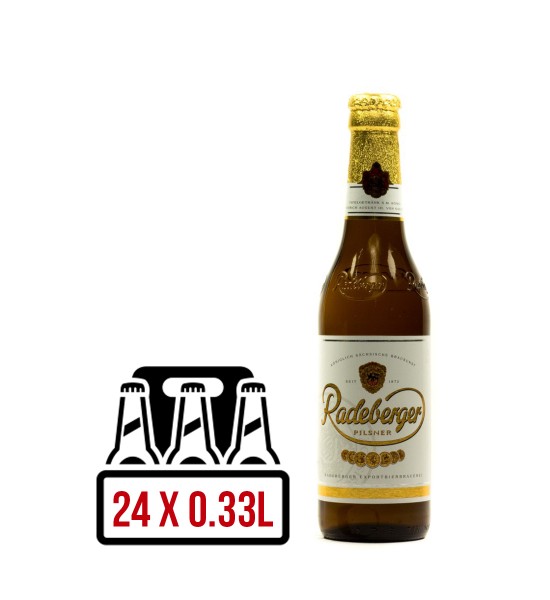 Radeberger Pilsner BAX 24 st. x 0.33L Radeberger Pilsner BAX 24 st. x 0.33L