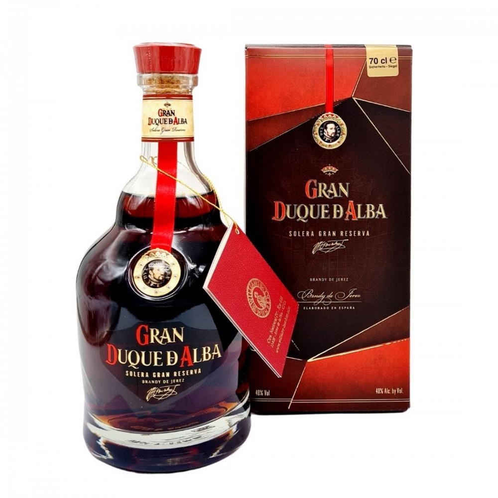 Gran Duque D'Alba Gran Reserva Cutie Brandy de Jerez 0.7L Gran Duque D'Alba Gran Reserva Cutie Brandy de Jerez 0.7L