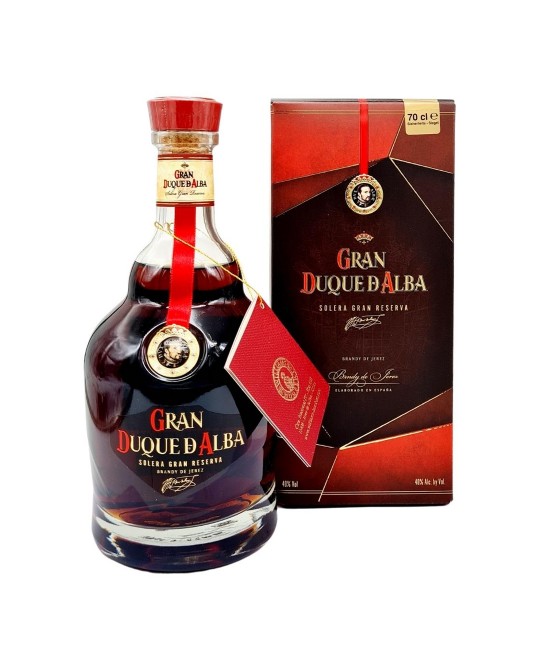 Gran Duque D'Alba Gran Reserva Cutie Brandy de Jerez 0.7L BRANDY DE JEREZ - Gran Duque D'Alba Gran Reserva Cutie Brandy de Jerez 0.7L