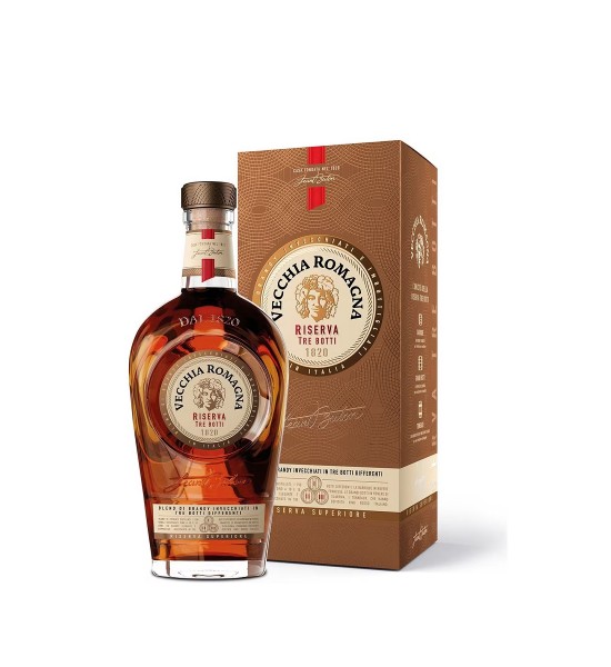 Vecchia Romagna Riserva Tre Botti Brandy 0.7L - 1