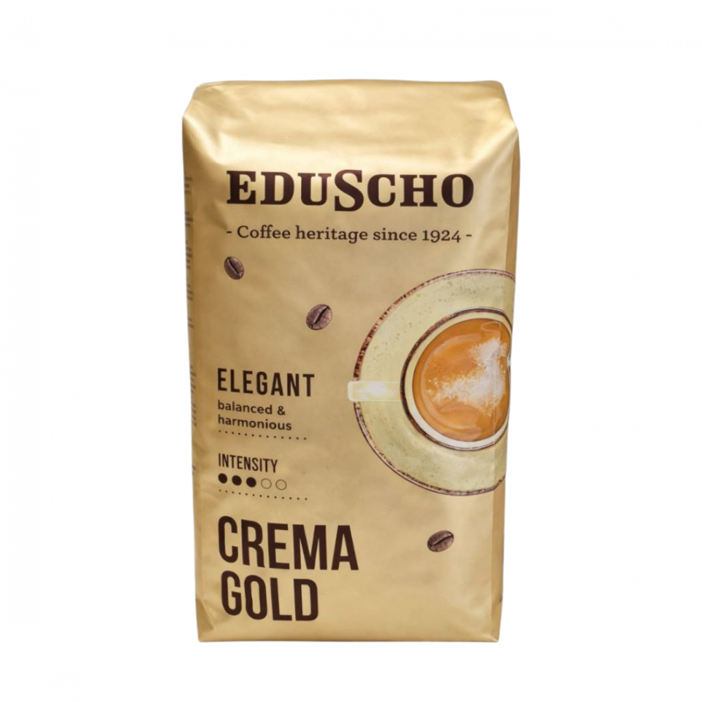 Eduscho Caffe Crema Gold cafea boabe 1kg Eduscho Caffe Crema Gold cafea boabe 1kg