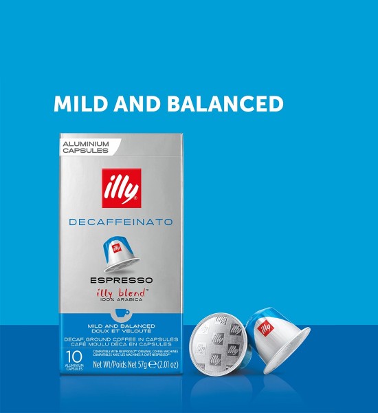 Illy Espresso Decafeinizata 10 Capsule compatibile Nespresso - 1