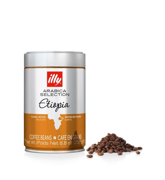 Illy Monoarabica Etiopia cafea boabe 250 g - 1