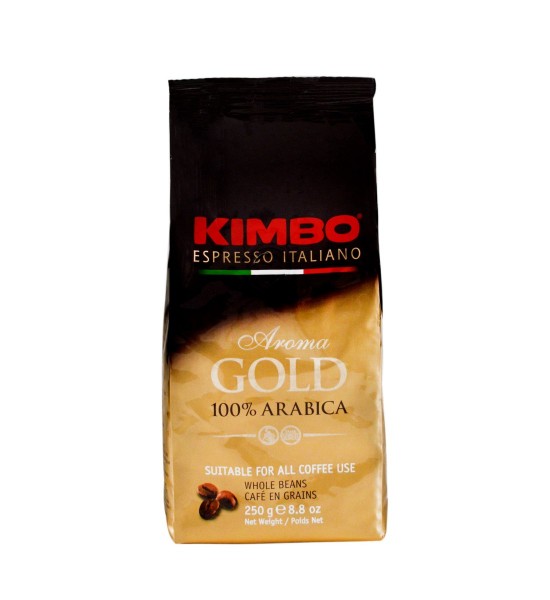 Kimbo Aroma Gold cafea boabe 250 g Kimbo Aroma Gold cafea boabe 250 g