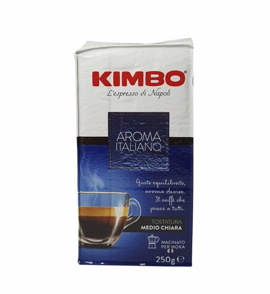 Kimbo Aroma Italiano cafea macinata 250 g Kimbo Aroma Italiano cafea macinata 250 g