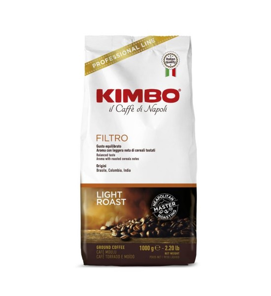 Kimbo Filtro Light Roast cafea macinata 1kg - 1