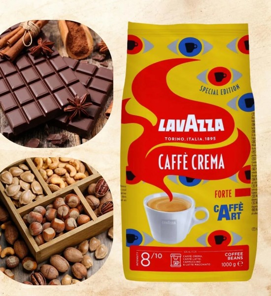 Lavazza Caffe Crema Forte Special Edition cafea boabe 1 kg - 1