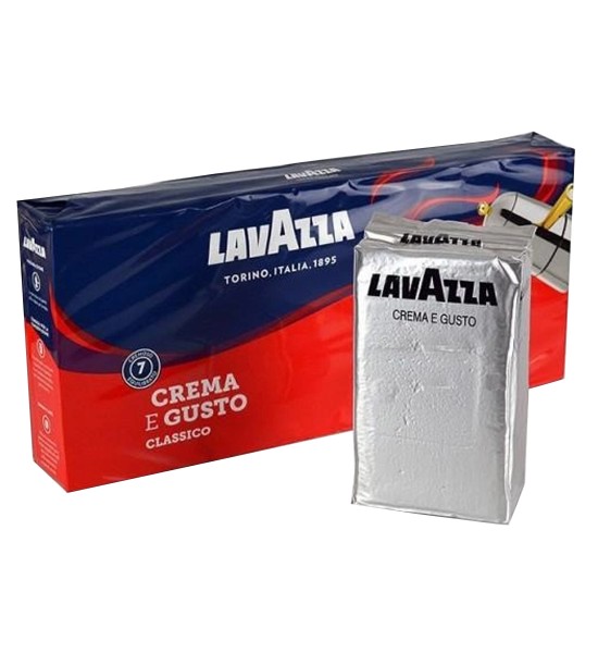 Lavazza Crema e Gusto cafea macinata - Pachet 6x250 g - 1