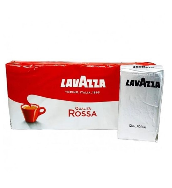 Lavazza Qualita Rossa cafea macinata - Pachet 6x250 g - 1