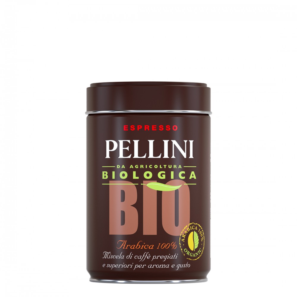 Pellini Arabica BIO cafea macinata 250 g