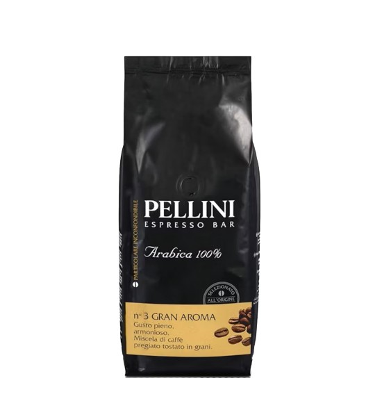 Pellini Espresso Bar No 3 Gran Aroma cafea boabe 1 kg - 1