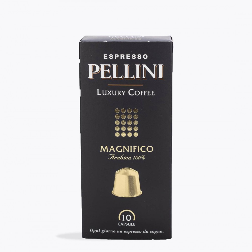Pellini Espresso Magnifico Luxury 10 capsule compatibile Nespresso