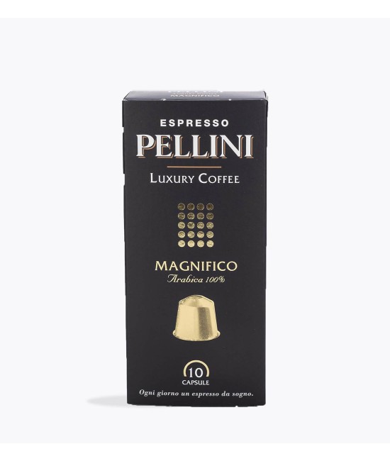 Pellini Espresso Magnifico Luxury 10 capsule compatibile Nespresso